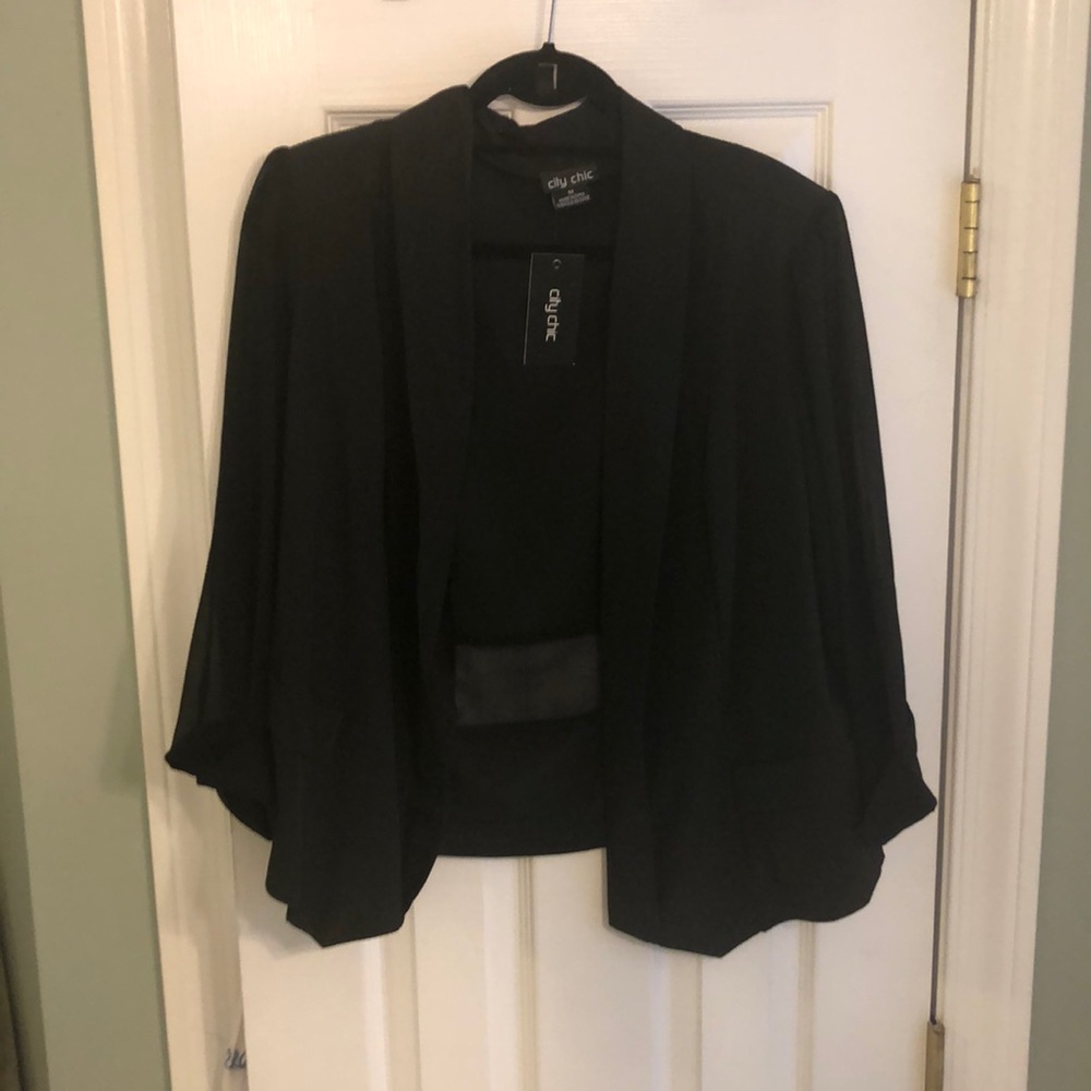 City Chic Dressy Blazer